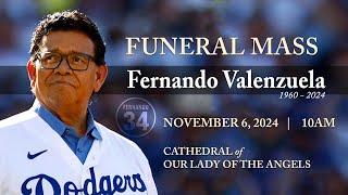 Funeral Mass for Fernando Valenzuela