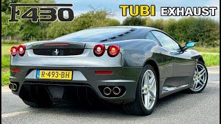 my FERRARI F430 *MANUAL* with TUBI EXHAUST // REVIEW on AUTOBAHN