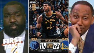 FIRST TAKE | "Warriors are winning it all!" - Perk on Dubs at TOP of West after win over Grizzlies