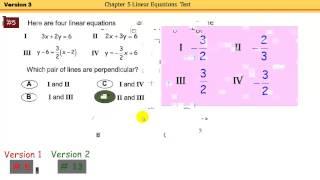 Worked out solutions to Linear Equations Test