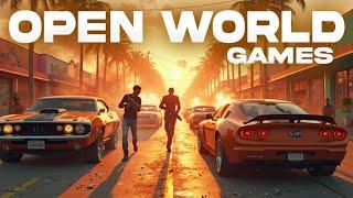 Top 5 Games like GTA 5 for Android on Google Play Store | Open World Games