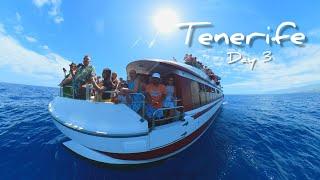 Tenerife 2022 Day 3 - Must do in Tenerife | Whale & Dolphin Cruise | Royal Delfin | Costa adeje | 4K