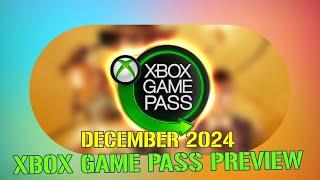 Xbox Game Pass December 2024 Preview: 2 Exciting Titles Confirmed!