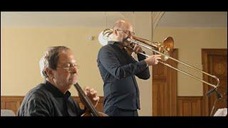 W.A.Mozart Sonata in B-Flat Major played on Cello and Bass Trombone by Zvi and Tomer Maschkowski