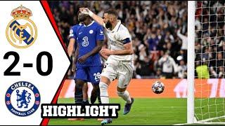 HIGHLIGHT !! REAL MADRID VS CHELSEA ALL GOAL 2-0