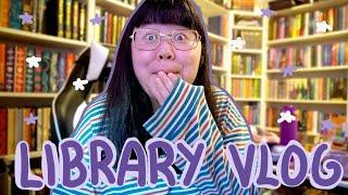 This Vlog Ends When My Library Card Is Empty  | Reading Vlog