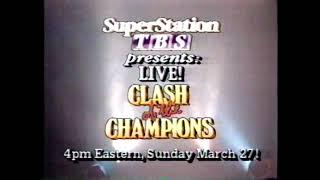 1988 WTBS NWA Clash of the Champions I Commercial