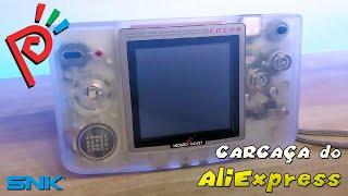 Carcaça Transparente para NEO GEO POCKET - Unboxing