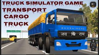 Ashok Leyland Container Truck Drive On Highway Indian Heavy Cargo Truck Simulator India Master Truck