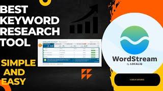 Optimize Your Google Ads with the Best Free Keyword Research Tool.#wordstream