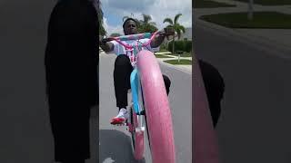 FIRST WHEELIE ON NEW 2022 SEBIKES FAT RIPPER!
