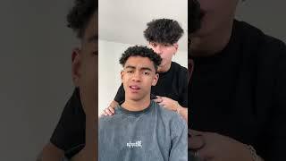 cutting yusuf his hair‍️