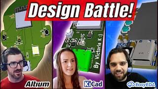 3 engineers race to design the best PCB in the fastest time | Design Battle | Winner gets $$$