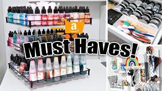 9 AMAZON Craft Room Organization MUST HAVES!