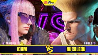 Idom (Manon) VS Nuckledu (Guile)Street Fighter 6 Ranked Match