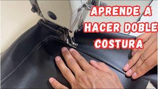 Cómo coser esquinas de 90° / TAPICERIA BASICA