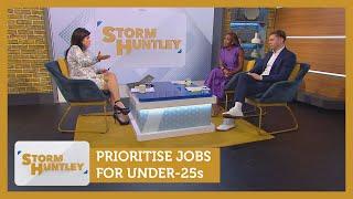 Prioritise jobs for under-25s? Feat. Charlie Rowley & Paula Rhone-Adrien | Storm Huntley