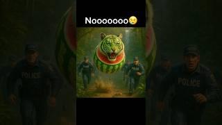 Noooooo Tigrellini Watermellini in prison la policia
