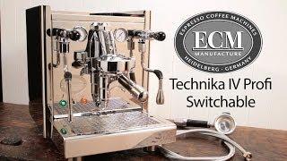 In-Depth: ECM Technika IV Profi Switchable Espresso Machine