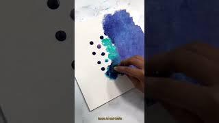 Night effect painting art #art #paintingtutorial #artwork #nighteffect #shorts #imayaartandcrafts