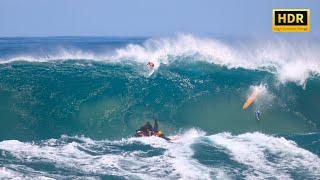 Surfing Big Waves Waimea Bay (Eddie Aikau 2024)