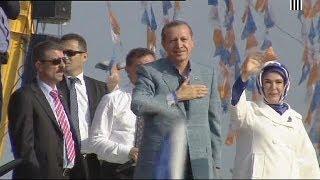 Tens of thousands show support for Turkish prime minister