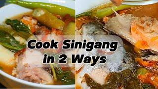 Cook Sinigang in 2 Ways - Sinigang na Lechon Kawali and Sinigang ng Salmon Head