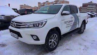 2015 Toyota Hilux. Start Up, Engine, and In Depth Tour.