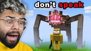 Do NOT make a SOUND or you die.. Minecraft: A Quiet Place