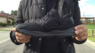 Reebok Furylite | Triple Black - On Feet