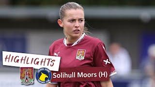 HIGHLIGHTS: Northampton Town Women 7 Solihull Moors 1