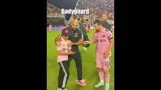 Messi Bodyguard Moments