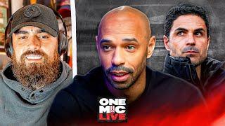 THIERRY HENRY Speaks On ARSENAL, TROPHIES & ARTETA! | One Mic Live