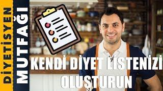 KENDİ DİYET LİSTENİZİ OLUŞTURUN | Mucize(siz) Zayıflama Programı | Diyetisyen Andaç Yeşilyurt