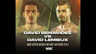 David Benavidez Vs David Lemieux fight predictions