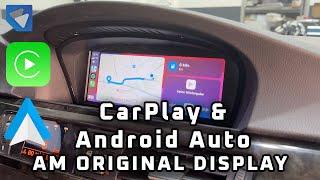 CARPLAY & ANDROID AUTO auch am Original Display beim E92!