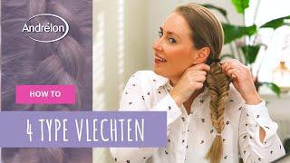 Haar vlechten op 4 verschillende manieren | Andrélon