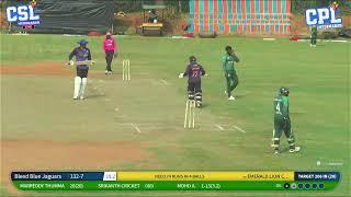 CPL Hyderabad SE 17th || Emerald Lion Cricket Club Vs Bleed Blue Jaguars  || League Match 13961888