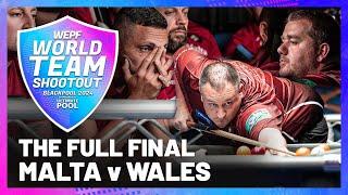 WORLD TEAM SHOOTOUT FINAL | Malta v Wales | 2024 WEPF Mens World Team Shootout