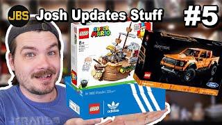 LEGO Shoes, Ships, and Trucks! - Josh Updates Stuff #5