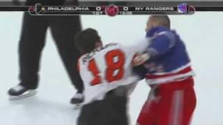 Mike Richards vs Sean Avery Nov 5, 2007