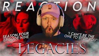 Legacies "I CAN'T BE THE ONE TO STOP YOU" (S4E9 REACTION!!!)