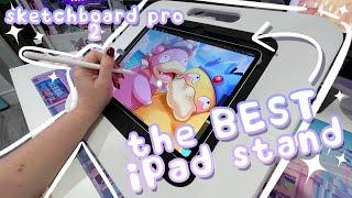 The BEST iPad Stand On The Market | Unboxing & Review of the NEW SKETCHBOARD PRO 2!