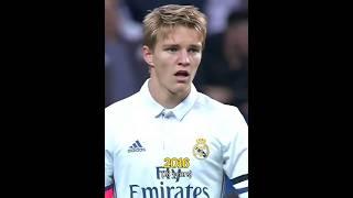 Martin Odegaard Through the Years 2013-2024 Evolution