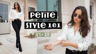 The Ultimate Guide to Petite Styling // Look Taller, Stylish, + Put Together 