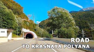 ⁴ᴷ⁶⁰ Riding to Krasnaya Polyana: Route A-149 to Krasnaya Polyana