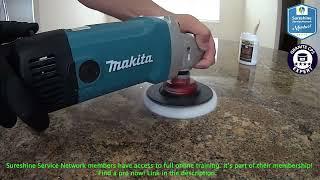 How to polish granite counters like a professional | Polishing granite at home