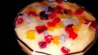 Fruit custard