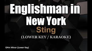 Englishman in New York [LOWER KEY] - Sting (Karaoke Version)