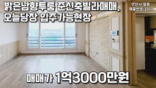 밝은남향투룸 안산시일동빌라매매 #안산빌라 #남향 #빌라매매